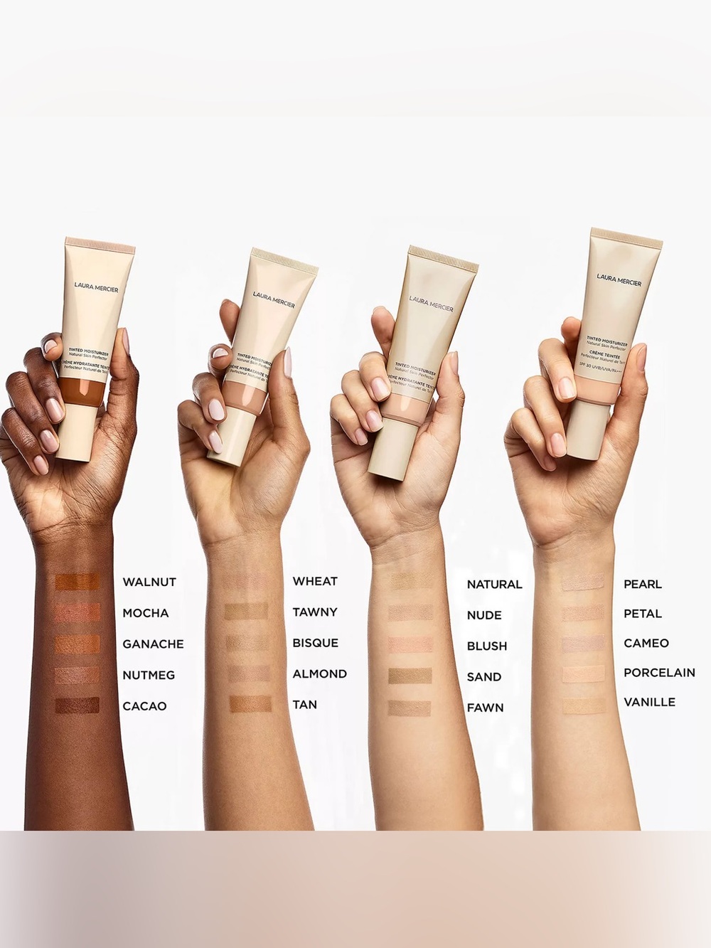 Laura Mercier Tinted Moisturizer Natural Skin Perfector 6W1 Ganache - Picture 4 of 6